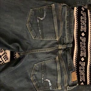 Size 4 American eagle skinny kick jeans,